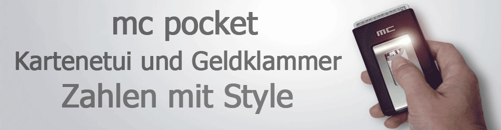 Kreditkartenhalter MC Pocket